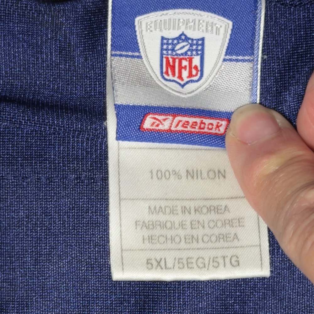 VTG Reebok LaDainian Tomlinson San Diego Chargers Jersey Mens 5XL Navy Blue - Picture 7 of 13